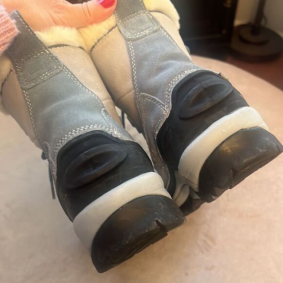 Cabela's Baby Blue Suede Thinsulate Hiking *Snow Bunny* Boot Size 7 EUC - Picture 9 of 9